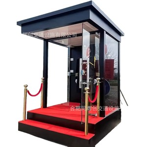 Borne de sécurité en alliage d'aluminium, capacité de charge 350 kg, commande manuelle, utilisation extérieure - Product Image 5