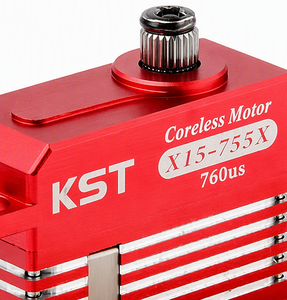 Attuatore Premium KST X15-755X <span class=keywords><strong>10</strong></span>.2kgcm 0.04s 60 Gradi 760us 560Hz DC 6.0V-8.4V Ingranaggi in Lega di Alluminio Servo Brushless Universale - Product Image 2