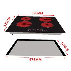 Cuisinière électrique à quatre plaques commerciale domestique à 4 plaques <span class=keywords><strong>de</strong></span> <span class=keywords><strong>cuisson</strong></span> une table <span class=keywords><strong>de</strong></span> <span class=keywords><strong>cuisson</strong></span> infrarouge pour la cuisine - Product Image 4