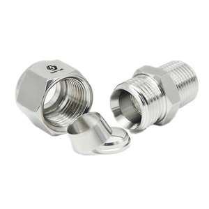 Phụ kiện ống thép không gỉ 316, ren NPT 3/8 inch, khớp nối nén 1/2 inch, đầu nối đực Swagelok, phụ kiện dụng cụ, ống dẫn - Product Image 2