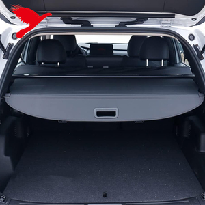 Cubierta de carga de escudo de seguridad de equipaje de <span class=keywords><strong>maletero</strong></span> trasero retráctil SUV negro para <span class=keywords><strong>Mitsubishi</strong></span> <span class=keywords><strong>Outlander</strong></span> 2022-2025 - Product Image 3