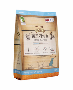 [DOGRANG] Nourriture pour chiens seniors Poulet et riz 2kg 7 ans et plus, qualité supérieure, naturelle, nutritive, équilibrée, saine - Product Image 4