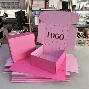 Shipping Box Custom Design Digital Printing Postal <b>Boxes</b> Packaging for Custom Logo <b>Clothes</b>/Makeup Corrugated Mailer Paper <b>Boxes</b> - Product Image 1