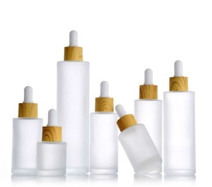 Tinh dầu Chai Thủy Tinh 80ml-100ml rõ ràng Frosted 20ml-60ml <span class=keywords><strong>dropper</strong></span> huyết thanh chai mỹ phẩm CN; Jia hộp đóng gói - Product Image 1