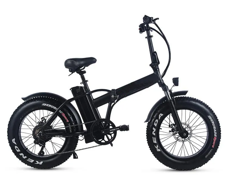 Электрический велосипед с толстыми шинами, складной электрический велосипед 20 дюймов с литиевым аккумулятором 48 в 15 Ач, ЖК-дисплей, 48 В 500 Вт