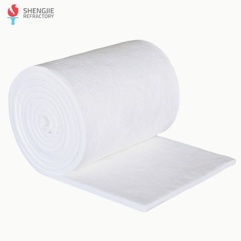 High-Temperature Fireproof Thermal Insulation Polycrystalline Mullite Blanket Soluble Fire-Resistant Ceramic Fiber Material High