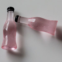 Miniatures en résine mignonnes et kawaii en forme de bouteille de soda, cabochons en résine pour breloques de slime, décoration de téléphone, fabrication artisanale, scrapbooking DIY