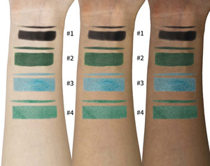 Delineador de Ojos en Polvo <span class=keywords><strong>Kohl</strong></span>, Larga Duración, Verde Azul, Sombra de Ojos de Alta Pigmentación, Anti-Manchas, Realzador de Ojos - Product Image 4