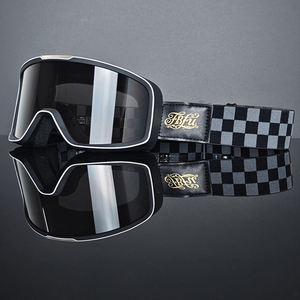 Gafas de Motocicleta Vintage para Hombre, Material Spandex/Algodón, Marco de PC, Protección Contra el Viento para Conducción al Aire Libre, Inspiradas en Harley FBFU - Product Image 2