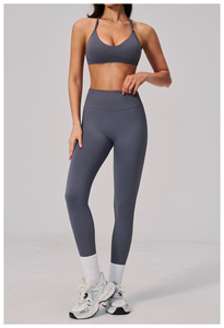 Soutien-gorge de yoga sans couture à haute élasticité, bretelles réglables, imprimé, maintien élevé, antichoc, coussinets élastiques pour la poitrine, pour femmes - Product Image 6