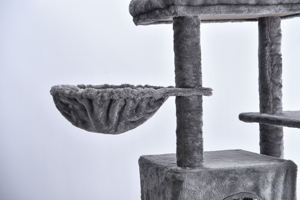 คอนโดแมวขนาด<span class=keywords><strong>ใหญ่</strong></span>แบบพรีเมี่ยมสำหรับแมวใหญ่หอคอยปีนลูกแมวพร้อมที่วางสำหรับพักผ่อนและกระโดด - Product Image 3