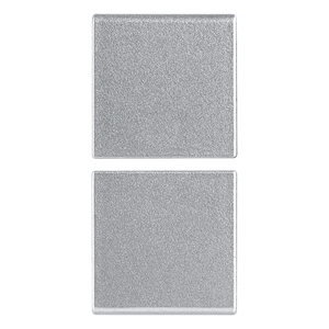 Silver Half Keys 1M Fixed Neutral 6.5 In Length Wall <b>Switches</b> - Product Image 1