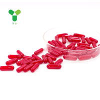 Capsules végétales dures vides YS sans TiO2, de qualité pharmaceutique, solubles dans l'estomac, pour usage santé et pharmaceutique, personnalisables