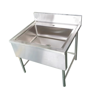 Victory อ่างล้างจานสแตนเลสสตีลทนทาน, อ่างล้างจานเชิงพาณิชย์ INOX สำหรับอุปกรณ์จัดเลี้ยงและโรงแรม/ร้านอาหาร - Product Image 1