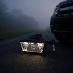 Faros Antiniebla LED F150 Nuevos 15-17, Individuales Izquierdos para JMC, 12V, Actualización Retrofit, Carcasa Negra, Lente Transparente, Ajuste Universal - Product Image 2