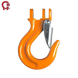 ตะขอเกี่ยวแบบ HLM G80 Half Hammerlock Winch Sling Hook พร้อมระบบล็อคเพื่อความปลอดภัย สำหรับรถบรรทุก ใช้สำหรับรัดสินค้า ยกของ และเชื่อมต่ออุปกรณ์ - Product Image 4