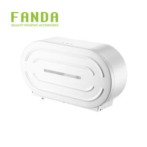 FANDA Factory Twin <b>Jumbo</b> <b>Roll</b> <b>Toilet</b> Tissue Dispenser 9 Inches - Product Image 1