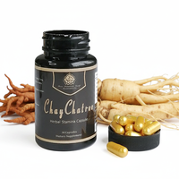Capsules de racine de maca à marque privée, 30 comprimés, stimulant énergétique naturel pour hommes, complément alimentaire