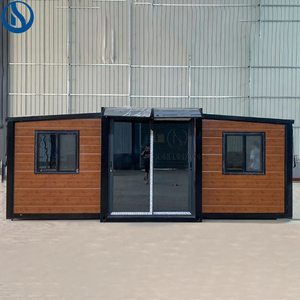 Villa de luxe en conteneur, maison préfabriquée extensible de 20 pieds et 40 pieds, maison moderne entièrement meublée, intérieur en conteneur, maison préfabriquée - Product Image 4