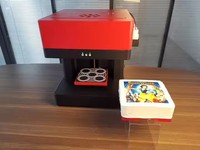 2025 Imprimantes à jet d'encre colorées automatiques Gâteau Chocolat Bonbons Cookie Encre comestible Machine d'impression Imprimante à biscuits numérique