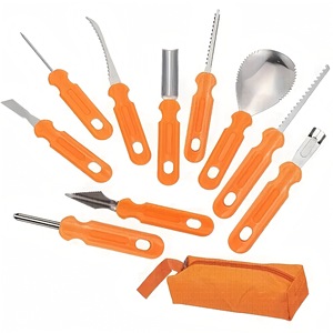Halloween Pumpkin Carving Set, Stainless Steel Pumpkin Carving Mold, Pumpkin Lantern Carving <b>Tools</b>, Carving Knife - Product Image 5