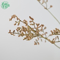 Bouquet de fleurs séchées artificielles écologiques de 75 cm pour la décoration rustique de la maison et les arrangements cadeaux avec des matériaux non toxiques