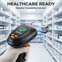 Escáner de Códigos QR 2D Inalámbrico WCMI, Lector CMOS con Pantalla, Portátil, para Hospitales, Farmacias, Inventario de Salud, Nuevo