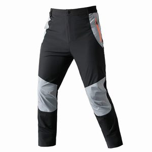 กางเกงเดินป่า SFB123 น้ำหนักเบา ยืดหยุ่นได้ สำหรับผู้ชาย สีกากี ผ้า softshell ป้องกันหัวเข่า พร้อมซิปกระเป๋าข้าง สำหรับตั้งแคมป์และปีนเขา - Product Image 2