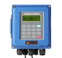 Débitmètre ultrasonique externe à fixation par pince pour eau du robinet, portable, à montage sur tuyau, avec supports de fixation réglables, modèle DUF Measurement