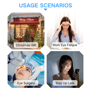 Máscara Facial de Gel Frío Portátil para Alivio de la Migraña, con Cuentas de Gel y Tela, para Media Cara, Ideal para el Verano, Calma y Relaja, a Buen Precio - Product Image 5