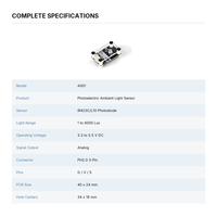 Module de capteur de lumière ambiante photoélectrique IR423C L10, sortie analogique 1 à 6000 Lux pour éclairage intelligent Arduino