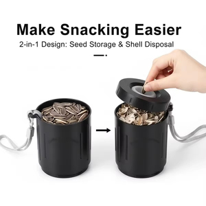 Nuevo Vaso de Viaje ABS para Almacenamiento y Eliminación de Semillas, Ideal para Snacks sin Desorden, Vaso para Semillas de Melón - Product Image 4