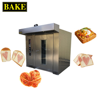 Four rotatif à diesel entièrement automatique pour boulangerie, four rotatif pour boulangerie, vente en gros en Chine