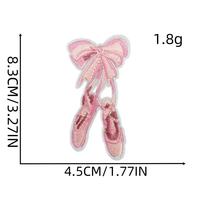 Patchs thermocollants en sergé brodés faits main, exquis et personnalisés pour filles, motifs Cœur, Fleur, Nœud, pour chapeaux et vêtements, magnifiques