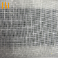 Rideau semi-transparent de luxe aspect lin, ignifuge, plissé sur mesure, pour fenêtre française, hall d'hôtel et rideaux de restaurant