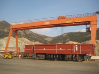Usine-Prix direct Grue à portique double de haute qualité avec une capacité de 50 tonnes