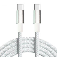 Câble STONGWIRE OEM 60W 3A USB-C Type-C à charge rapide, blindage tressé, conducteur en cuivre pur, nylon, 1m pour iPhone 15/16 Pro