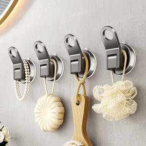 ตะขอแขวนแบบสุญญากาศ Ltes Y642Q รับน้ำหนักได้ 10 กก. ติดผนังด้วยกาว สำหรับใช้ในครัว ห้องน้ำ ห้องสุขา และบ้าน - Product Image 2