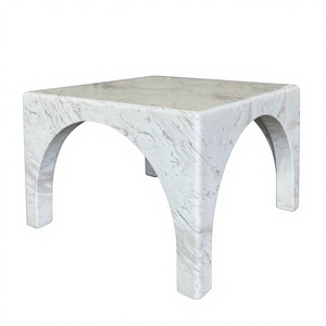 Mesa de Centro Cuadrada de Diseño Moderno y Personalizado para Sala de Estar, Embalaje Personalizado - Product Image 1