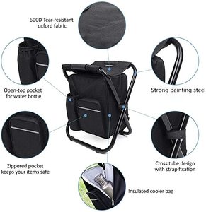 3 in 1 <strong>Cooler</strong> <strong>Backpack</strong>, Foldable Fishing Chair, Portable <strong>Backpack</strong> Chair With Fabric <strong>Cooler</strong> Bag - Product Image 6