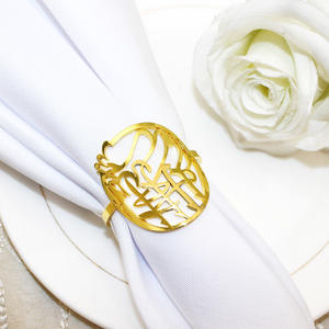 All'ingrosso decorazione Bismillah <span class=keywords><strong>alfabeto</strong></span> <span class=keywords><strong>arabo</strong></span> portatovaglioli porta portatovaglioli per accessori da tavolo Ramadan - Product Image 6