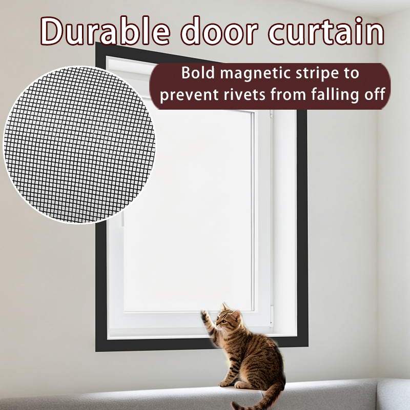 Modern Magnetic Retractable Fly Screen Window 18mesh Fiberglass Washable Easy Install 5 Year Warranty for Mosquito Prevention · image 2