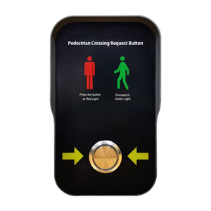 Botón de Semáforo LED Inteligente Recargable de Aluminio Personalizable de 220V, Impermeable IP54, para Seguridad Vial - Product Image 3