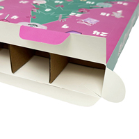 Boîte-cadeau de calendrier de l'avent de Noël, emballage vide, boîte à surprises mystère à faire soi-même avec plateau