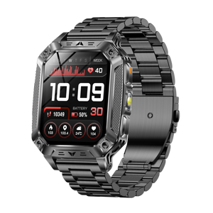 Reloj Inteligente Deportivo HKSF QS86 para Exteriores, Batería de 1400 mAh, 3 ATM, Linterna, Más de 100 Modos Deportivos, Modo SOS, Sonido de Alarma, Llamadas por Bluetooth - Product Image 5