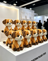 Boneka Plush OEM Berkualitas Tinggi Bahan Plush Lembut untuk Permainan Anak Hadiah Promosi Bisnis Mainan Plush