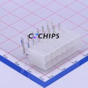 X9357WR-2x07-N2SN Wire-to-Board Pin Header Bent Lead Through Hole,P=4.2mm Connector 2x7P 4.2mm Right Angle Insert 14P - Product Image 1