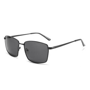 Gafas de Sol Cuadradas para Hombre Conchen, Marco de Aleación de Cobre Negro, Lentes TAC Polarizadas con Protección UV400 para Conducir - Product Image 5