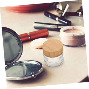 5ml 15ml 30ml 50ml 8 oz Frosted Glass Cosmetic Jars & Bottles for Essential Oil Blush Skin Care & Eye Cream (Customizable) - Product Image 3