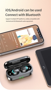 Écouteurs S9 Bt <span class=keywords><strong>2023</strong></span> TWS avec étui de charge pour téléphones intelligents, nouveauté tendance, meilleure vente, 5.1 - Product Image 5